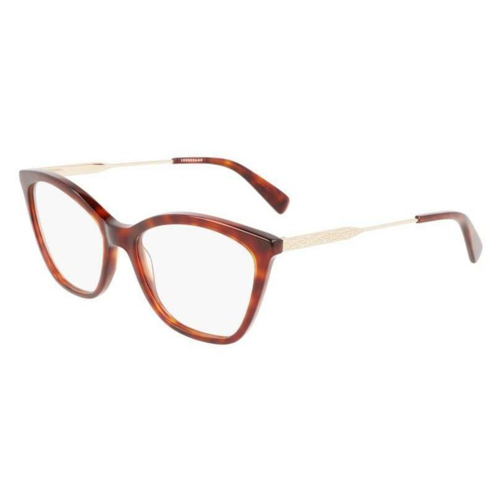 NEW Longchamp LO 2697 230 Havana & Gold Eyeglasses 54/17/145 with Longchamp Case